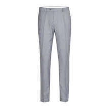 Men RENOIR suit Solid Two Button Business or Formal Slim Fit 202-2 Light gray image 11