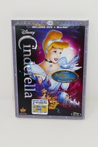 Disney Cinderella Diamond Edition (Blu-ray/DVD, 2012, 2-Disc Set) SEALED - £15.79 GBP