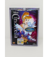 Disney Cinderella Diamond Edition (Blu-ray/DVD, 2012, 2-Disc Set) SEALED - £15.62 GBP
