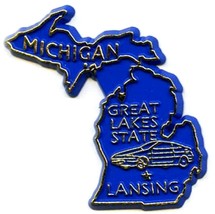 Michigan The Great Lakes State United States Magnet - £4.73 GBP