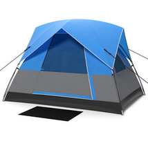 3 Person Outdoor Camping Tent with Removable Floor Mat - $80.00