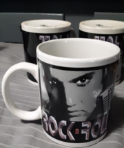 Elvis Presley Coffee Mug Rip it Up Rock n Roll Rock &amp; Roll Cup  - $14.89