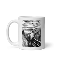 Edvard Munch - The Scream - Sketch Artwork Mug - £13.99 GBP+