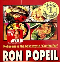 2004 Ron Popeil Rotisserie &amp; Cookbook Recipe Collection As Seen On TV PB  - $19.99