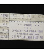 1988 Prince Lovesexy World Tour Concert Ticket Stub Sep 18 1988 Rosemont... - $411.57 MXN