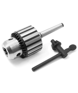 1/2 In. Keyed Drill Chuck with MT1 Arbor Taper - $27.50 CAD