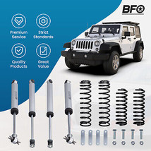 BFO 2.5&quot; Lift Kit W/ Shock Absorbers for Jeep Wrangler JK Unlimited 4DR 2007-18 - £224.97 GBP