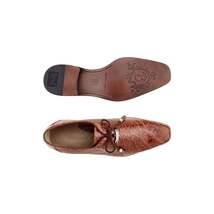 Belvedere Men's Shoes Lago Genuine Alligator Plain Toe Tassel Cognac 14010 image 3