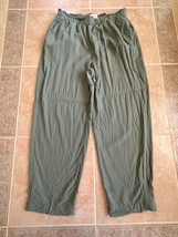 MNG Green Viscose blend Pants  Women Size M - £25.38 GBP