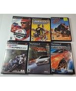 Lot of 6 Playstation 2 PS2 Racing Games COMPLETE - Tokyo Xtreme Racer Ze... - £39.51 GBP