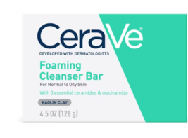 CeraVe Foaming Cleanser Bar for Oily Skin 4.5oz - £19.01 GBP