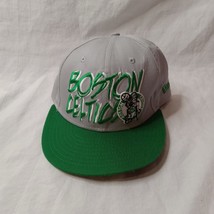 New Era Boston Celtics NBA One Size Snapback Hat Black/Green - £11.07 GBP