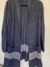 Barefoot Dreams Cardigan CozyChic Lite Cliffside Wrap Medium Cardigan Sw... - £23.62 GBP