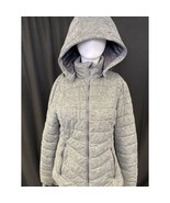 TEK Gear Warmtek Women&#39;s Gray Puffer Jacket/Coat Full Zip Size S SKU  4853 - $39.82