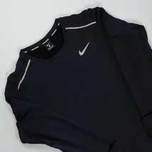 Nike Therma Sphere Element 3.0 Mens L Black Long Sleeved Running Top BV4... - $69.98