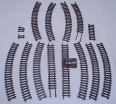 Lot Of American Flyer S Scale Track w Ties - Curve &amp; Straight - £9.50 GBP