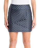 NWT Ladies TZU TZU SPORT INDIGO DOTTY CHARLOTTE Golf Tennis Knit Skort - XL - $1,522.97 MXN