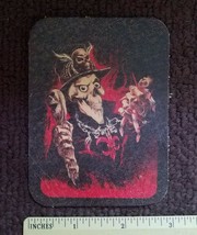 Leather Voodoo Skull Witch Doctor Biker Outlaw Motorcycle Patch - £8.69 GBP