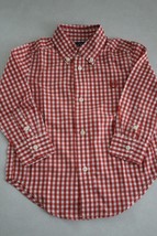 CHAPS Boy&#39;s Long Sleeve Button Down Dress Shirt size 2/2T - £10.34 GBP