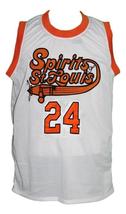 Marvin Barnes Custom Spirits of St Louis Aba Basketball Jersey White Any Size image 4