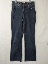 Levis Signature At Waist Bootcut Jeans Womens Sz Misses 8 Short Cotton Blend - $10.95