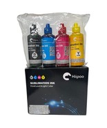 New Hiipoo Sublimation Printer Ink 4 Black Cyan Magenta Yellow 100 ML EP... - €19,60 EUR