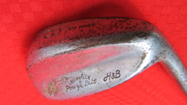 Vintage H&amp;B Louisville Power Bilt RH 8 iron Pyratone steel shaft - £9.90 GBP