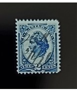 1875-78 2c U.S. Internal Revenue, Liberty, Blue R152a - $1.61