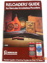 Hercules Smokeless Powders Soft Bound Edition 1989 Reloaders Guide - £7.73 GBP