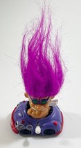 Vintage 1990&#39;s Russ Troll Doll Wind-Up Blue Toy Car “Works” See Description - $6.24