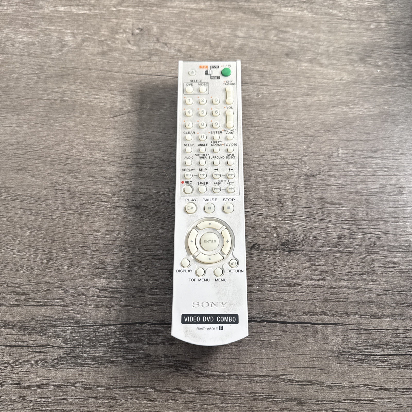 Genuine Sony Remote TV DVD RMT-V501E SLV-D360P SLV-D370P SLV-D560P SLV-D630P  			