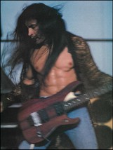 Extreme Nuno Bettencourt onstage with Washburn N4 guitar 1995 pin-up pho... - £3.20 GBP