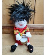 2005 GEMMY Christmas Puff Heads Gray Mouse Plush ANIMATED Deck the Halls... - €23,62 EUR