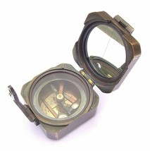 Vintage Brass Theodolite Compass Alidade Transit Brunton Survey Instrument - $37.62
