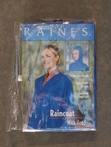 RAINES - Rain Coat - Vintage - 2004 - NIP - ONE SIZE FITS ALL - BURGUNDY... - £10.09 GBP