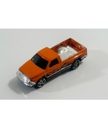 Hot Wheels Dodge Ram Truck Orange &amp; Black Flames Loose Die Cast 1:64 2000 - $1.97