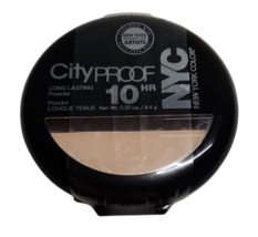 NYC City Proof Smooth Skin Pressed Face Powder - 702 Naturally Beige New... - $23.76