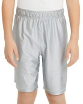 Nike Boys Dri-Fit Graphic Shorts Gray/White Large DA0258-077 - $40.00
