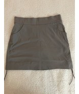Columbia Skirt Womens MEDIUM M Gray Omni Shield Advanced Repellency Skort - $19.18 CAD
