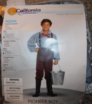 California Costumes Pioneer Boy X-Large Costume Brand New - £48.11 GBP