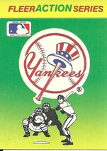 1990 Fleer Large Team Logos New York Yankees - £0.78 GBP