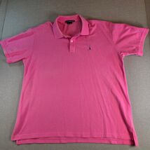 Ralph Lauren Sport Polo Shirt XL Pink Cotton Short Sleeve Made in Macau - $26.74 CAD