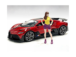 Girls Night Out Cara Figurine for 1/18 Scale Models American Diorama - £16.38 GBP