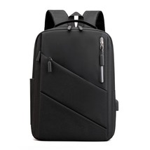 Men USB 15 Inch Laptop Backpack School Bag Notebook Rucksack Teenage Teenagers T - £26.22 GBP