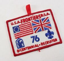 Vintage USA FRONTIERS 76 Bicentennial Recruiter Boy Scouts of America BS... - $10.81 CAD