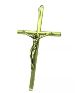 Crucifix 10 &quot; Wall hang Cross Jesus Christ antique Gold  Crucifijo Catho... - $19.97 CAD