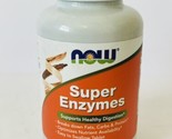 NOW FOODS Super Enzymes - 180 Tabs - Supports Healthy Digestion- Exp 10/... - $24.65