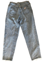 VINTAGE Palmettos Jeans Womens sz 13 High Rise acid Wash Denim USA 28x27 - £14.00 GBP