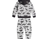 Wonder Nation Toddler Unisex Halloween Fleece Outfit 2-Pc Set Light Grey... - $16.82