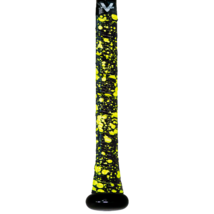 VULCAN BASEBALL Bat Grips - Optic Yellow Splatter - $12.99